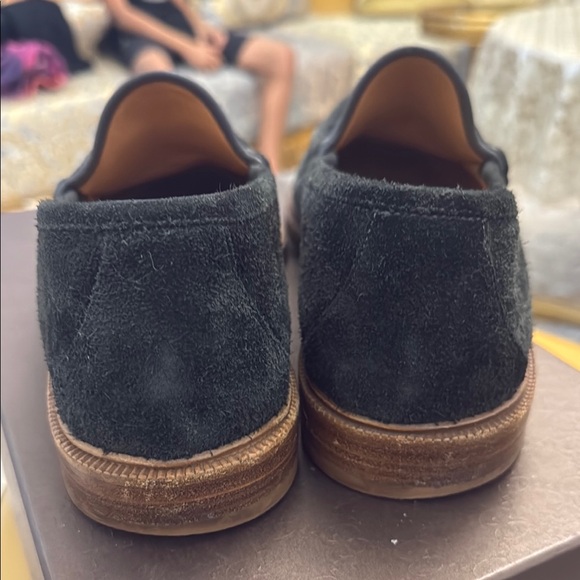 Gucci Black Horsebit Loafers with Suede Finish - Picture 10 of 16